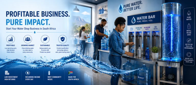 HAVE A PURIFIED WATER SHOP BUSINESS