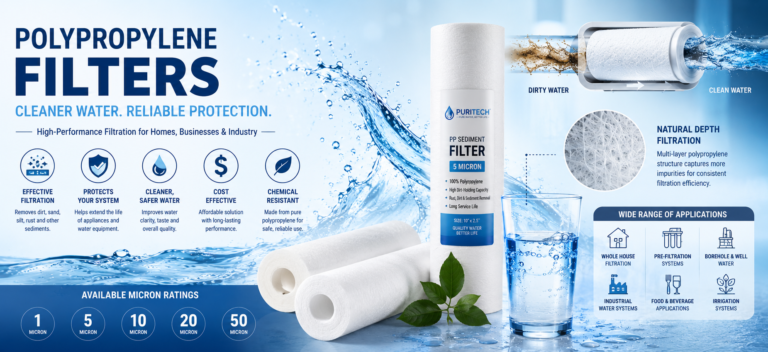 Polypropylene Filters in Water Treatment: An Effective Solution for Clean and Safe Water