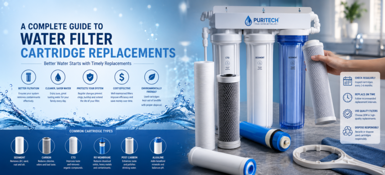 A Complete Guide to Water Filter Cartridge Replacements