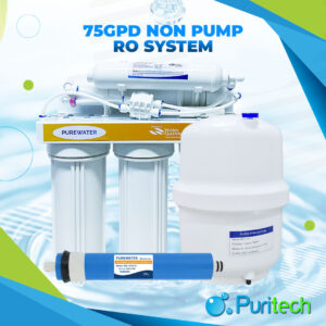 75GPD PureWater RO No Pump