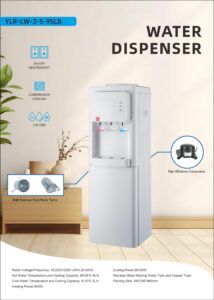 Hot And Cold Floor Standing Water Dispenser YLR-LW-2-5-95LB
