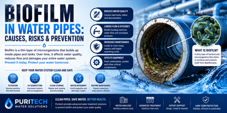 Biofilm in Water Pipes: Causes and Prevention
