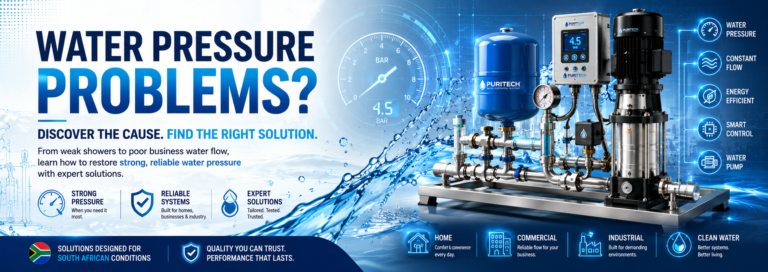 Water Pressure Problems in South Africa: Causes, Solutions and Prevention