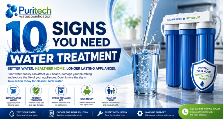 10 Signs You Need a Water Treatment System