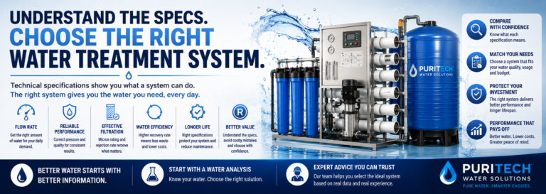 Water Treatment System Specifications Explained