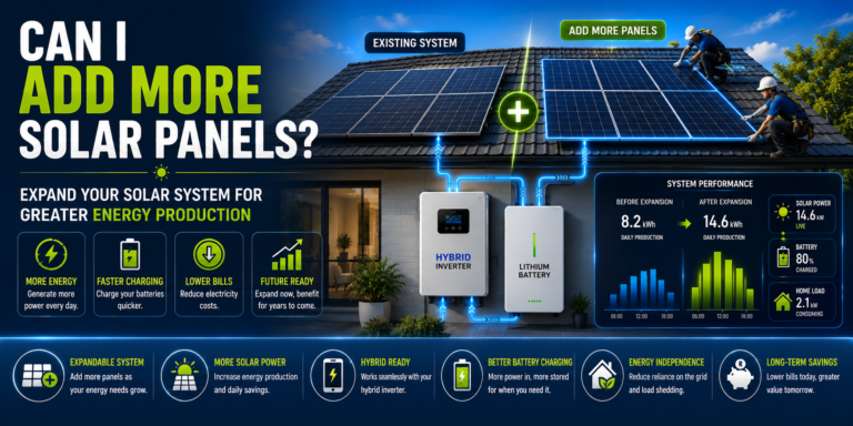 Can I Add More Solar Panels to My Existing Solar System?