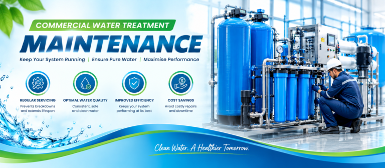 How to Maintain a Commercial Water Treatment System
