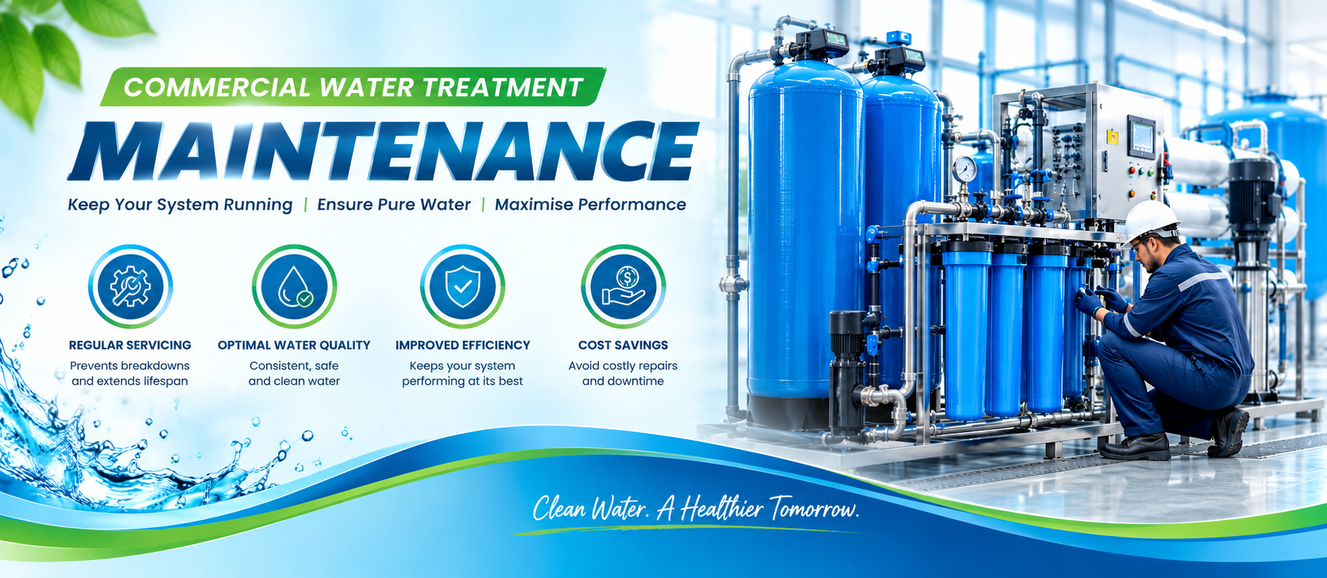 commercial water treatment maintenance