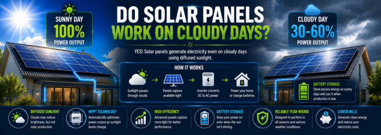 Do Solar Panels Work on Cloudy Days?