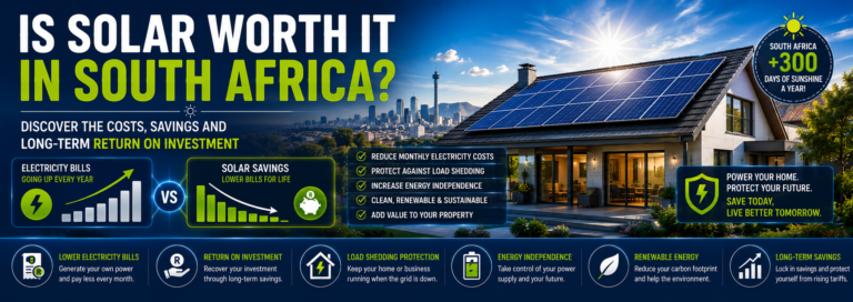Is Solar Worth It in South Africa? Costs, Savings and Return on Investment