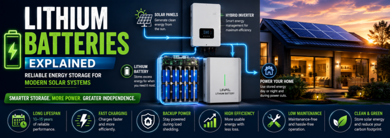 Lithium Batteries Explained: How They Power Modern Solar Systems