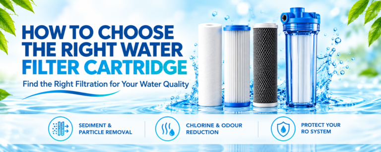 How to Choose the Right Water Filter Cartridge for Your Water System