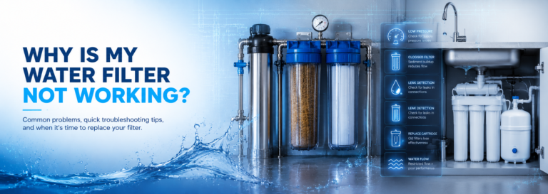 Why Your Water Filter Is Not Working Properly (And How to Fix It)