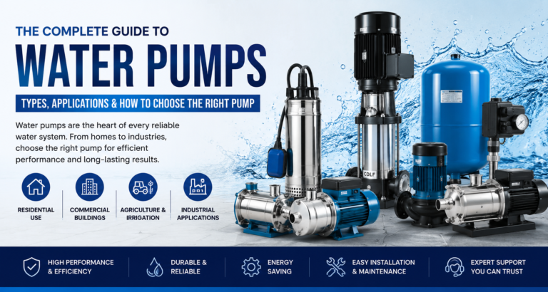 The Complete Guide to Water Pumps