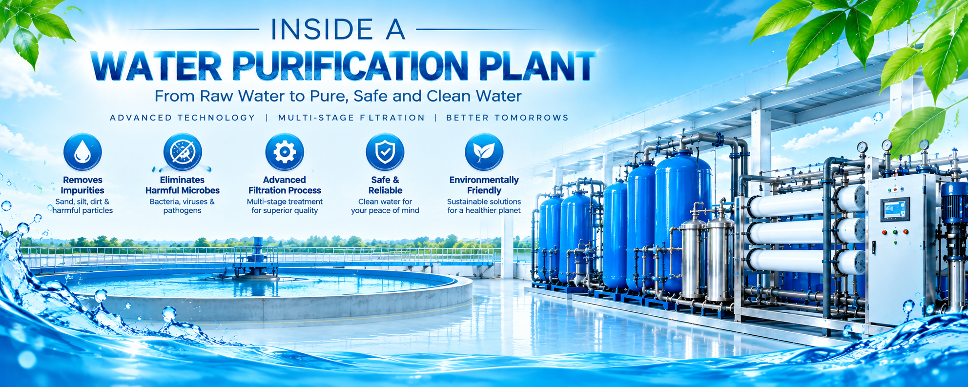 water purification plant