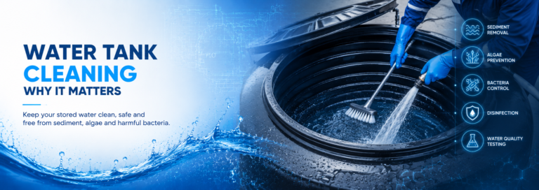 Why Water Storage Tanks Need Regular Cleaning